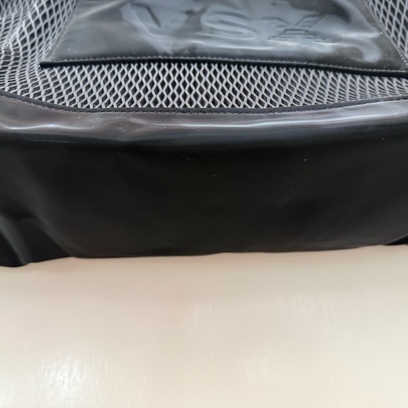 NWT Victoria’s Secret VSX Black Mesh Tote Bag - Picture 8 of 15